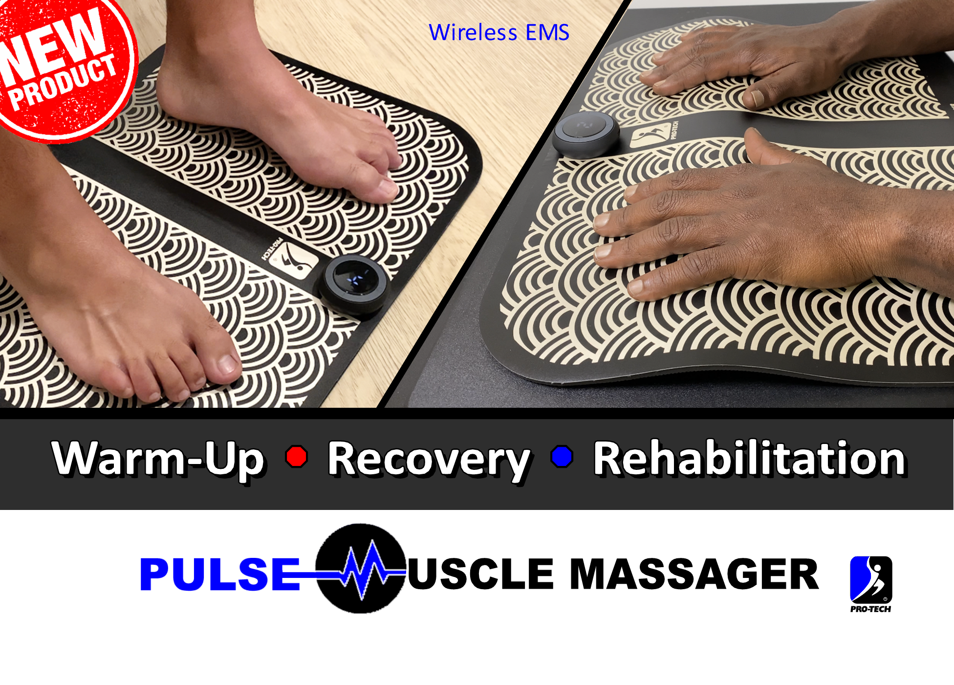 Load video: This video is an introduction to the New "Pulse Muscle Massager"